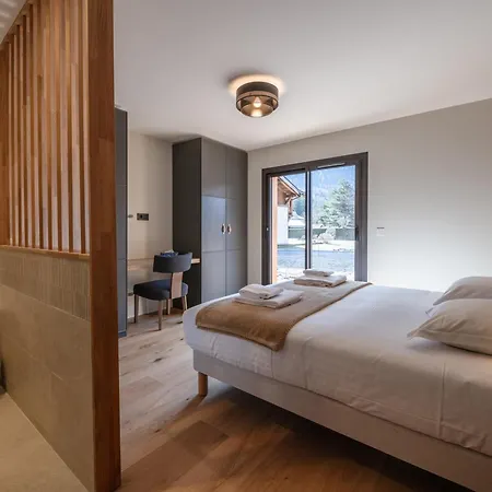 Avec Jacuzzi Et Animaux Admis, Vue Mont-blanc - Fr-1-343-259 Chalé Chamonix